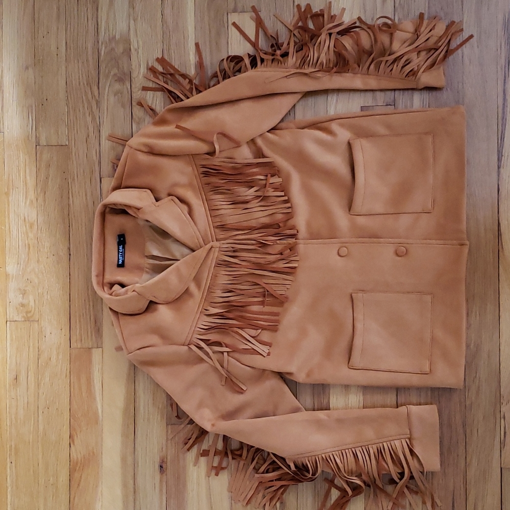 Women's fringe jacket